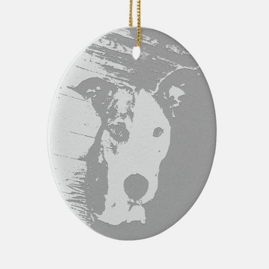 PIT BULL ORNAMENT PITTY (Rechts)