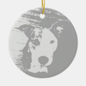 PIT BULL ORNAMENT PITTY (Vorne)