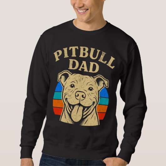 Pit Bull Papi Sweatshirt (Vorderseite)