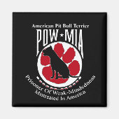 Pit Bull Pow Magnet (Vorne)