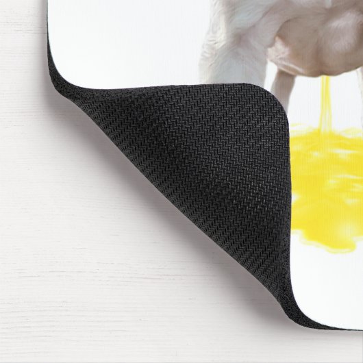 Pit Bull Puppy Piddles OOPS Mousepad (Ecke)