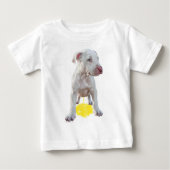 Pit Bull Puppy Piddles OOPS Shirt (Vorderseite)