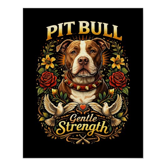 Pit Bull: Sanfte Stärke Poster (Vorderseite)