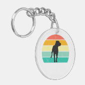 Pit Bull Schlüsselanhänger (Vorderseite links)