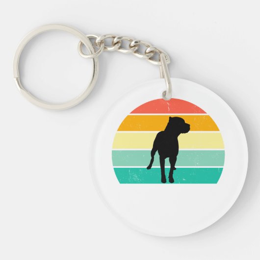 Pit Bull Schlüsselanhänger (Vorderseite)