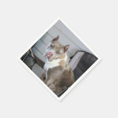 Pit Bull Serviette (Ecke)