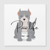 Pit Bull-Spiel-Datum Einladung (Vorderseite)