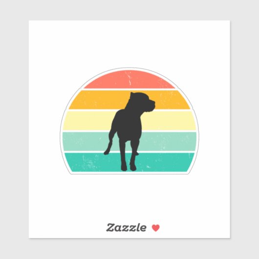 Pit Bull Sticker (Blatt)