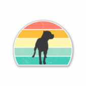 Pit Bull Sticker (Vorderseite)