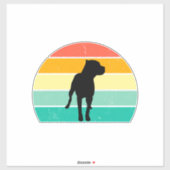 Pit Bull Sticker (Blatt)