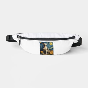Pit Bull Süßer Hund Halloween Jack O Kürbis Bauchtasche