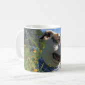 Pit Bull T-Bone-Frühjahr Kaffeetasse (Vorderseite Links)