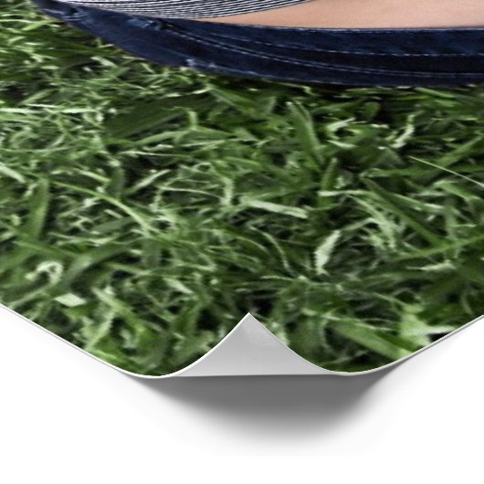 Pit Bull T-Bone Lucky Puppy Poster (Ecke)