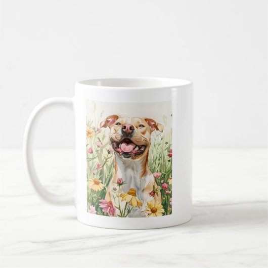 Pit Bull Tasse (Links)