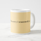 Pit Bull-Tasse Jumbo-Tasse (Vorderseite Rechts)