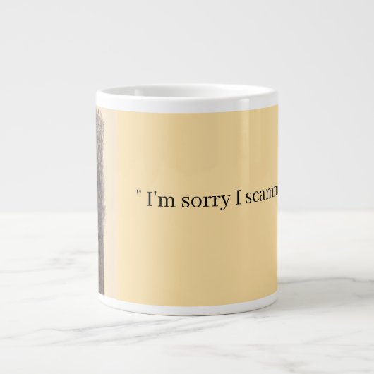 Pit Bull-Tasse Jumbo-Tasse (Vorderseite)