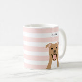 Pit Bull-Tasse Kaffeetasse (VorderseiteRechts)