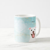 Pit Bull-Tasse Kaffeetasse (VorderseiteRechts)