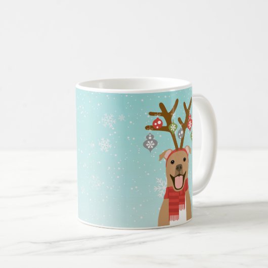 Pit Bull-Tasse Kaffeetasse (VorderseiteRechts)