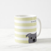 Pit Bull-Tasse Kaffeetasse (VorderseiteRechts)
