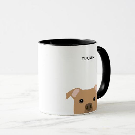 Pit Bull-Tasse Tasse (VorderseiteRechts)