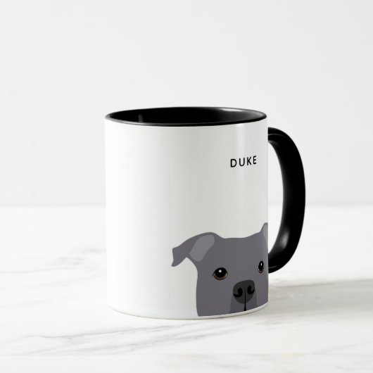 Pit Bull-Tasse Tasse (VorderseiteRechts)