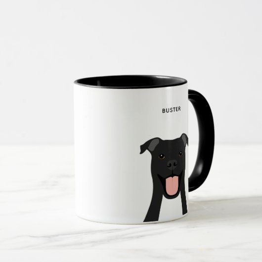 Pit Bull-Tasse Tasse (VorderseiteRechts)