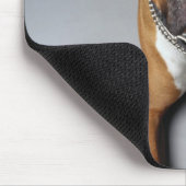 Pit Bull Terrier belagern Mousepad (Ecke)
