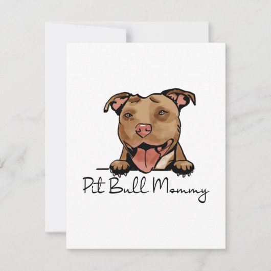 Pit Bull Terrier Mommy (Vorderseite)