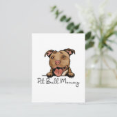 Pit Bull Terrier Mommy (Stehend Vorderseite)