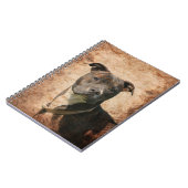 Pit Bull Terrier Notizblock (Linke Seite)