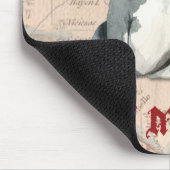 Pit Bull Terrier Pirate Mousepad (Ecke)