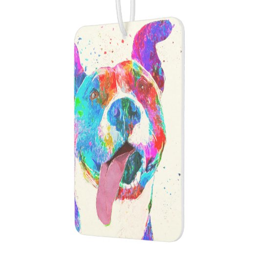 Pit Bull Terrier Pop Autolufterfrischer (Links)