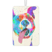 Pit Bull Terrier Pop Autolufterfrischer (Rückseite)