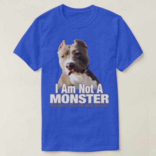 Pit Bull Terrier Respekt 1 T-Shirt (Design vorne)