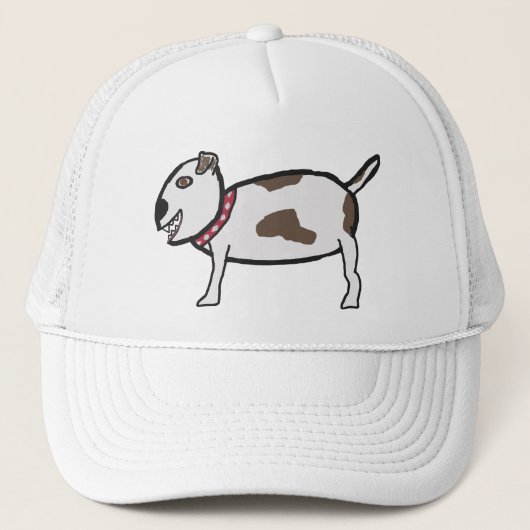 Pit Bull Terrier Truckerkappe (Vorderseite)