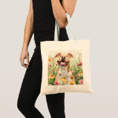Pit Bull Tote Bag – Dog Lover Gift Tragetasche (Vorderseite (Produkt))
