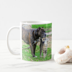 Pit Bull und Cat Kaffeetasse