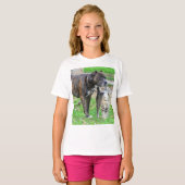 Pit Bull und Cat T-Shirt (Vorne ganz)