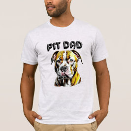 Pit Bull Vater | Hunde Lover T-Shirt