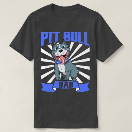 Pit Bull Vater Pit Bull T-Shirt (Design vorne)