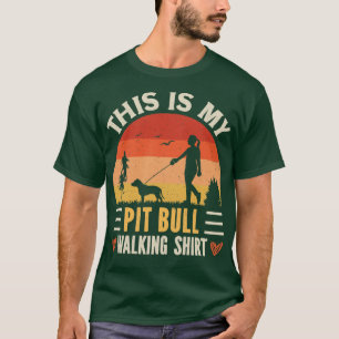 Pit Bull Walking 1 T-Shirt