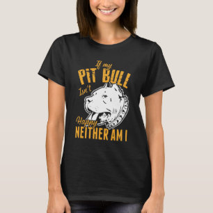 Pit Bull Welpe Hund - Süßer Lustiger Pitbull Mama T-Shirt
