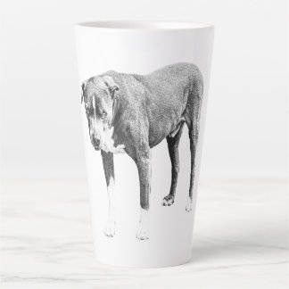 Pit Bull Winter Morning Tasse