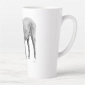 Pit Bull Winter Morning Tasse (Rechts)