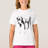 Pit Bull Winter Watch T-Shirt (Vorderseite)