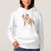 Pit Bull Womens Hoodie (Vorderseite)