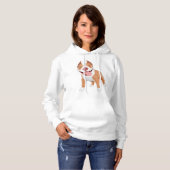 Pit Bull Womens Hoodie (Vorne ganz)