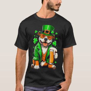Pit Bulls Kostüm Saint Paddys Day for Lover Dog T T-Shirt