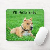 Pit Bulls regieren Mousepad (Mit Mouse)
